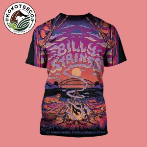 Billy Strings Sydney Australia Poster Event On July 17 2025 At ICC Sydney Theatre All Over Print Shirt