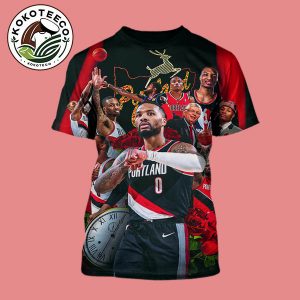 Damian Lillard Comeback To Portland Trail Blazers All Over Print Shirt