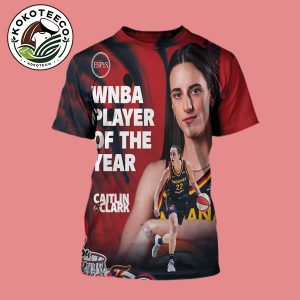 Indiana Fever Congrats Caitlin Clark WNBA Player Of The Year All Over Print Shirt