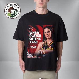 Indiana Fever Congrats Caitlin Clark WNBA Player Of The Year Unisex T-Shirt