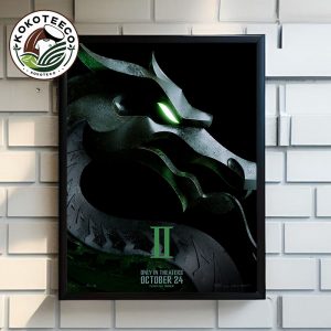 Mortal Kombat II Official Poster Only In Theaters On October 24 2025 Poster Home Decor Canvas