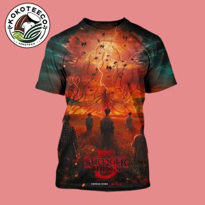 Stranger Things 5 New Poster For Film Coming Soon On November 2025 All Over Print Shirt
