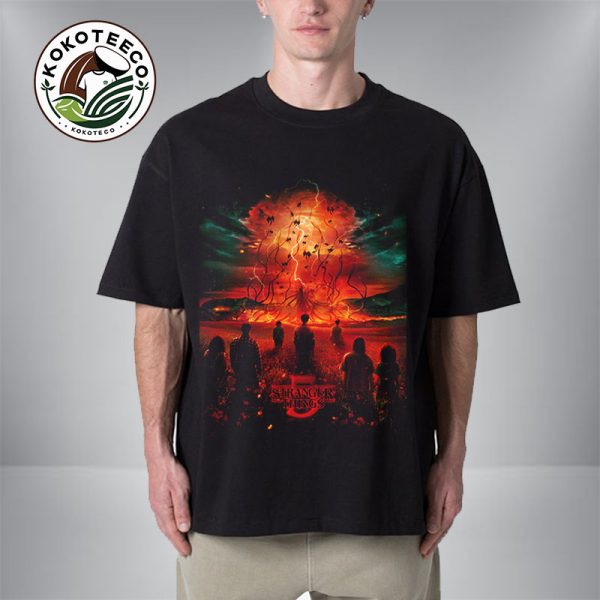 Stranger Things 5 New Poster Releases Dates For Film Coming Soon On November 2025 Unisex T-Shirt
