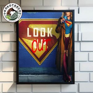 Supergirl First Official Poster Releases Date In Theaters On June 26 2026 Poster Home Decor Canvas