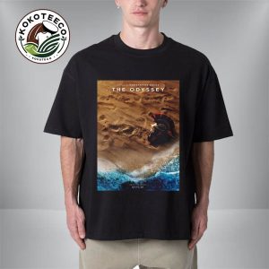 The Odyssey Defy The God A Film By Christopher Nolan Releases On July 17 2026 Unisex T-Shirt