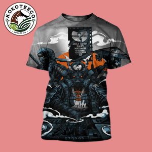 Wu Tang Clan New York City Poster Concert On July 16 2025 At Madison Square Garden In New York All Over Print Shirt