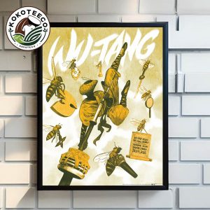 Wu Tang Clan Toronto Poster Show At Scotiabank Arena On July 14 2025 Toronto Canada The Final Chamber Poster Home Decor Canvas